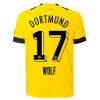 Virallinen pelipaita BVB Borussia Dortmund Wolf 17 Koti 2022-23 Lyhythihainen - Miesten